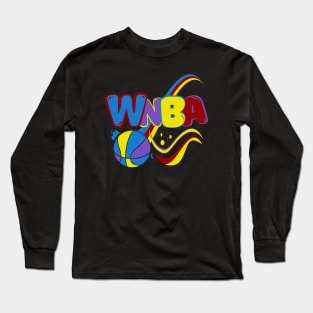 WNBA | Colorful | Kids Basketball | V5 Long Sleeve T-Shirt